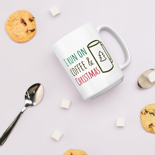 "I run on..." Mug