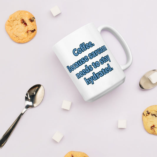 Coffee and Sarcasm mug