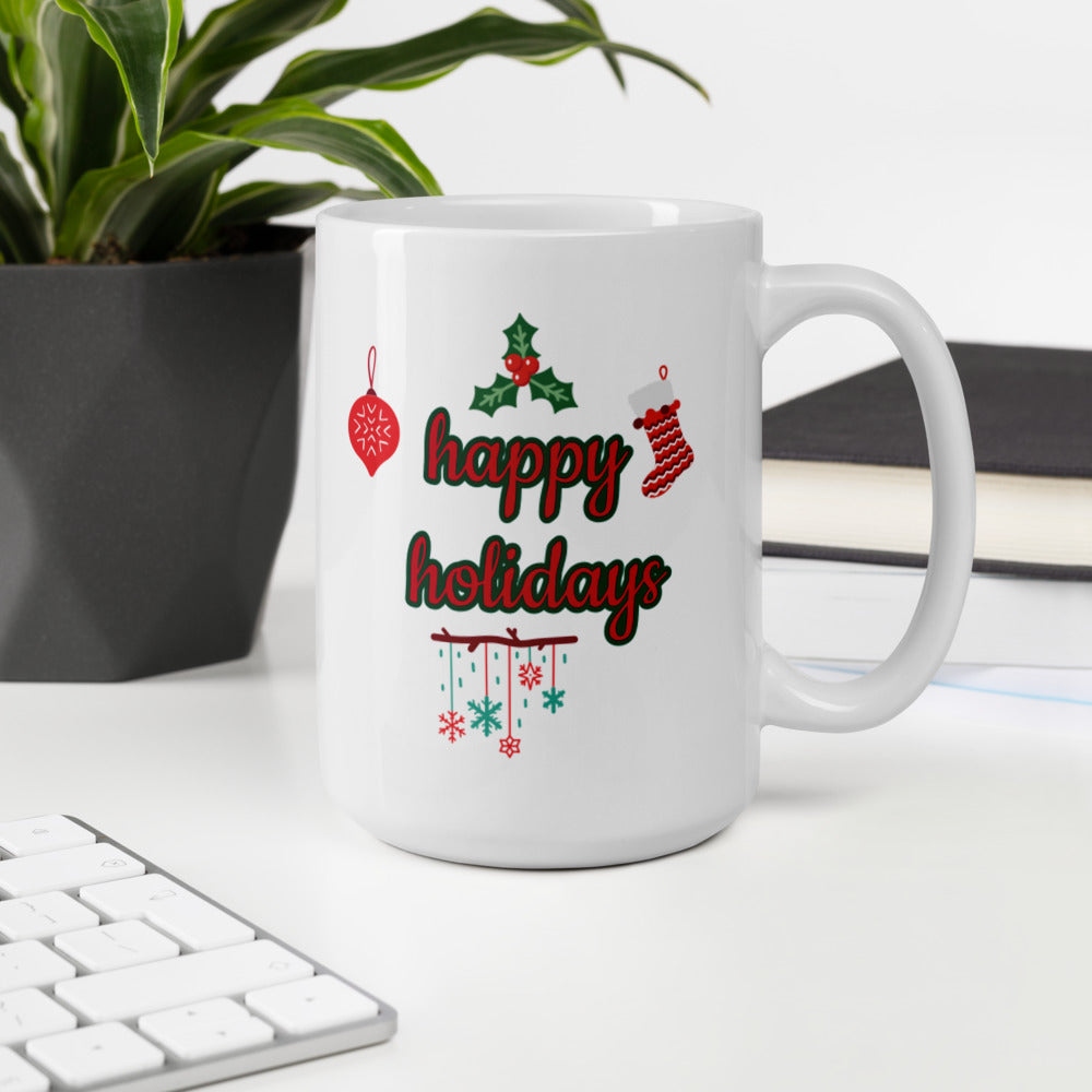 Happy Holidays mug