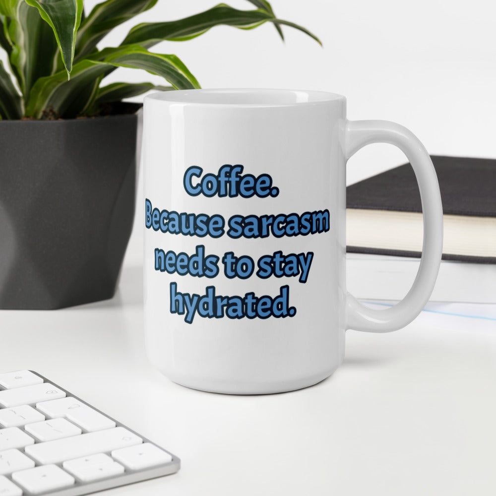 Coffee and Sarcasm mug